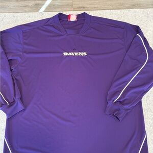 Baltimore Ravens NFL Purple Jersey Panel with White Trim—XXL